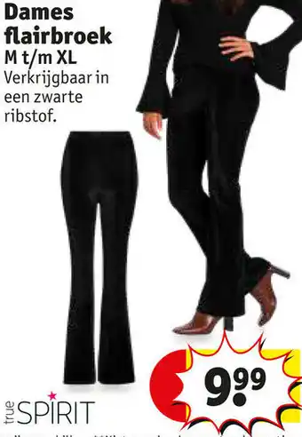 Kruidvat Dames flairbroek M-XL aanbieding