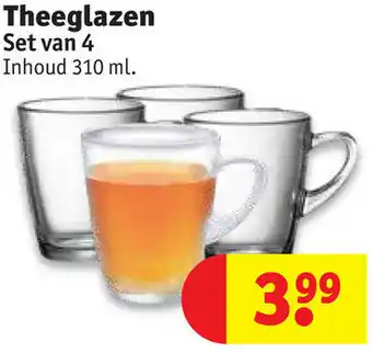 Theeglazen 310ml