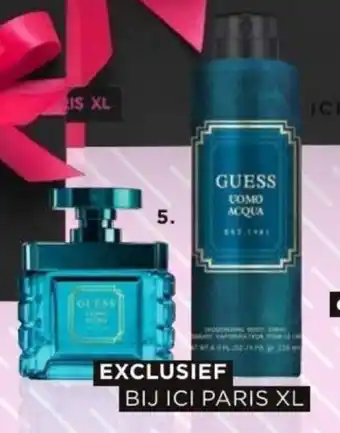 ICI PARIS XL Guess SET Uomo Acqua aanbieding