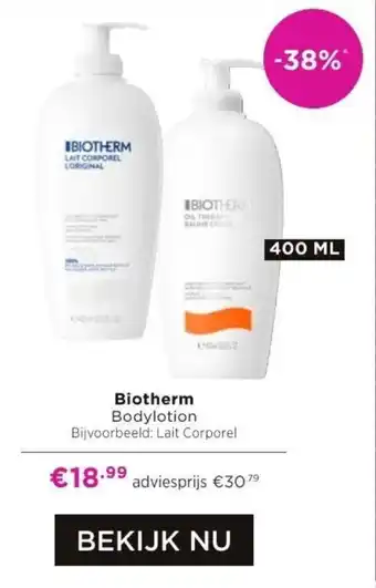 ICI PARIS XL Biotherm Bodylotion 400 ML aanbieding