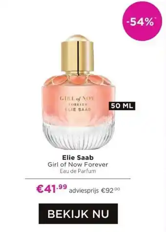 ICI PARIS XL Elie Saab Girl of Now Forever 50 ml aanbieding