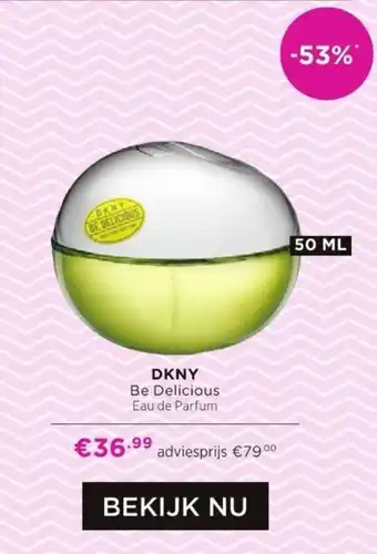 ICI PARIS XL DKNY Be Delicious 50 ml aanbieding