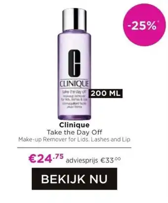 ICI PARIS XL Clinique Take the Day Off 200 ml aanbieding