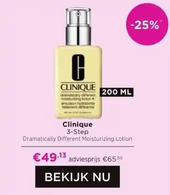 ICI PARIS XL Clinique 3-Step 200 ml aanbieding