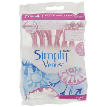 Action Gillette Simply Venus wegwerpscheermesjes aanbieding