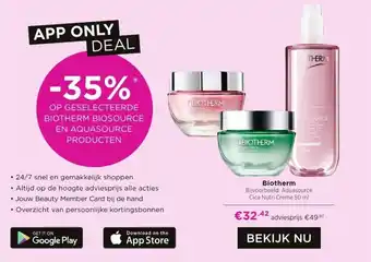 ICI PARIS XL Biotherm aanbieding