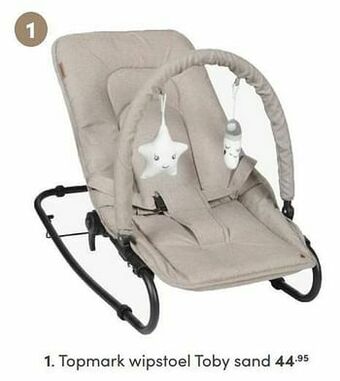Baby & Tiener Topmark wipstoel toby sand aanbieding