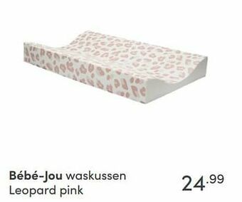 Baby & Tiener Bébé-jou waskussen leopard pink aanbieding