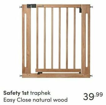 Baby & Tiener Safety 1st traphek easy close natural wood aanbieding