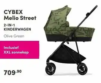 Baby & Tiener Cybex melio street 2-in-1 kinderwagen olive green aanbieding