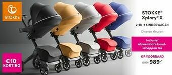 Baby & Tiener Stokke xplory x 2-in-1 kinderwagen aanbieding