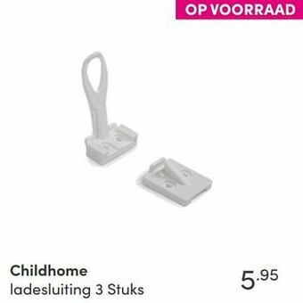Childhome ladesluiting