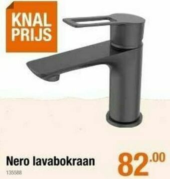 Cevo Nero lavabokraan aanbieding