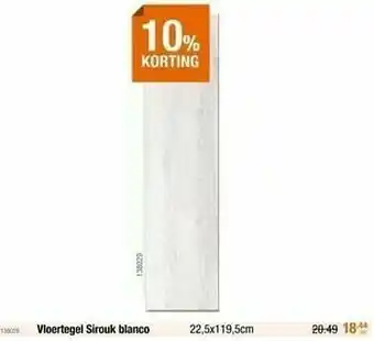 Vloertegel sirouk blanco