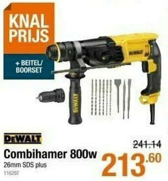 Cevo Dewalt combihamer sds plus aanbieding