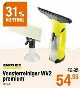 Cevo Kärcher Vensterreiniger wv2 premium aanbieding