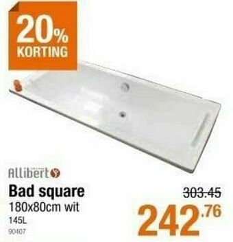 Cevo Bad square aanbieding