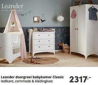 Baby & Tiener Leander doorgroei babykamer classic aanbieding