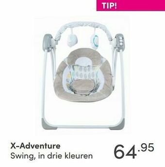 Baby & Tiener X-adventure swing aanbieding