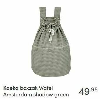 Baby & Tiener Koeka boxzak wafel amsterdam shadow green aanbieding