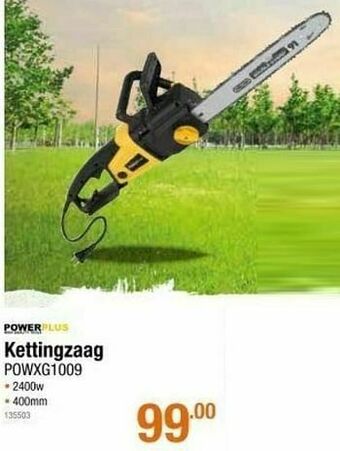 Cevo Powerplus kettingzaag powxg1009 aanbieding