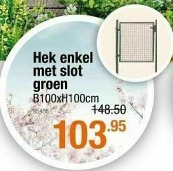 Cevo Hek enkel met slot aanbieding