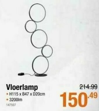 Cevo Vloerlamp aanbieding