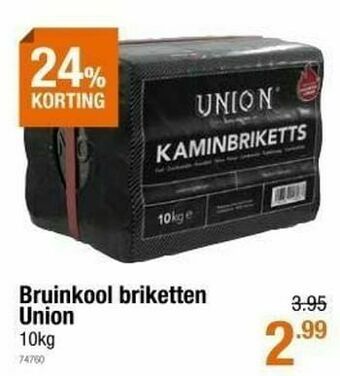 Bruinkool briketten union