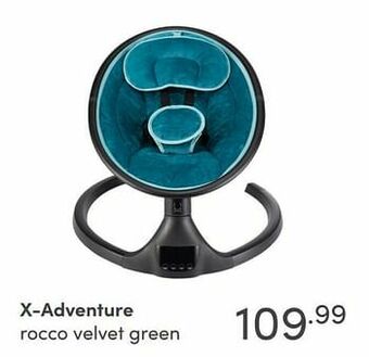 Baby & Tiener X-adventure rocco velvet green aanbieding