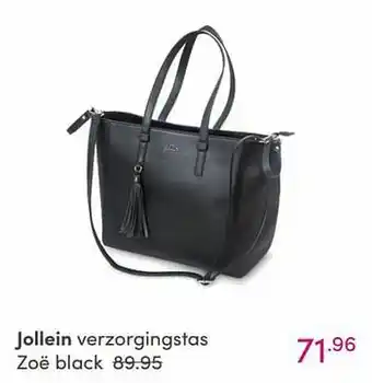 Baby & Tiener Jollein verzorgingstas zoë black aanbieding