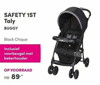 Baby & Tiener Safety 1st taly buggy black chique aanbieding