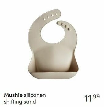 Baby & Tiener Mushie siliconen shifting sand aanbieding