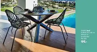 Casa Shape stoel aanbieding