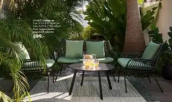 Casa Charles lounge set aanbieding