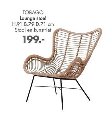Tobago lounge stoel