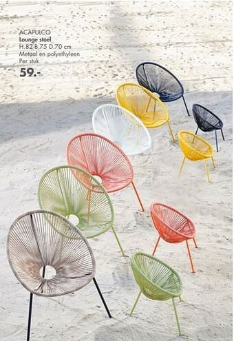 Casa Acapulco lounge stoel aanbieding