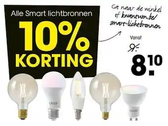 Kwantum Alle Smart lichtbronnen aanbieding