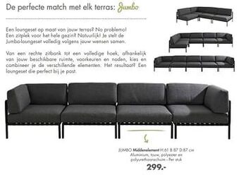 Casa Jumbo middenelement aanbieding