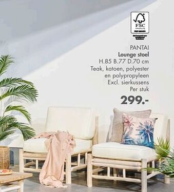 Pantai lounge stoel