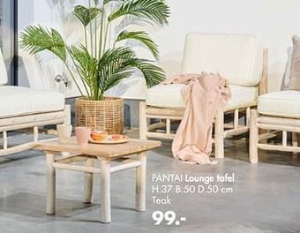 Pantai lounge tafel