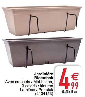 Cora Jardinière bloembak aanbieding