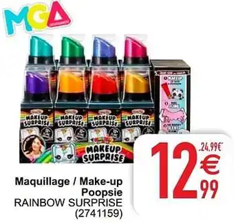 Cora Maquillage - make-up poopsie rainbow surprise aanbieding
