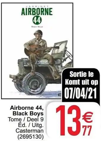 Cora Airborne 44, black boys aanbieding