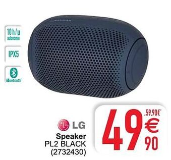 Cora Lg speaker pl2 black aanbieding