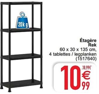 Cora Étagère rek aanbieding