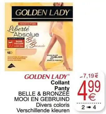 Cora Collant panty belle + bronzée mooi en gebruind aanbieding