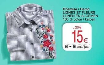 Cora Chemise - hemd aanbieding