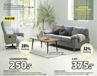 Jysk Bremdal Standenstoel aanbieding