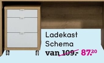 Leen Bakker Ladekast Schema aanbieding