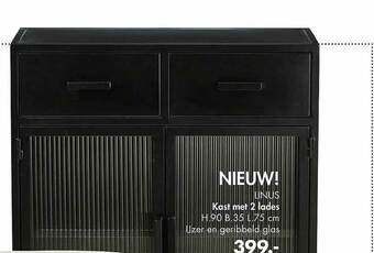 Linus Kast Met 2 Lades